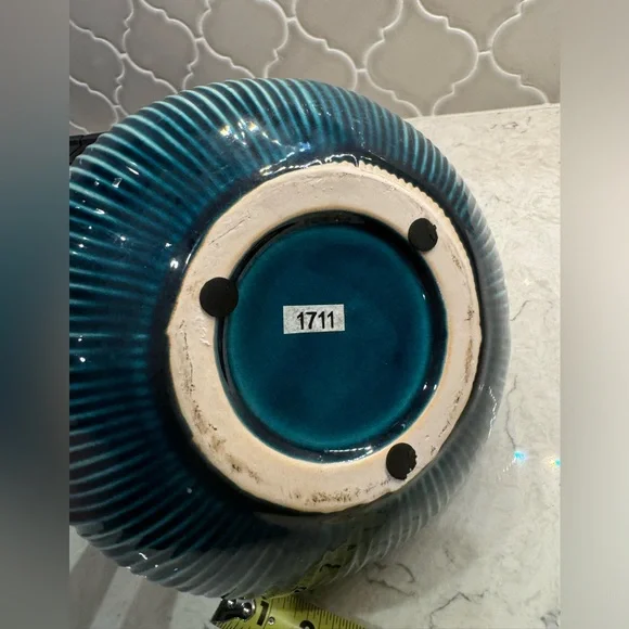 Outdoozie outdoor ‘cobalt’ tabletop Firepot for patio EUC - Picture 11 of 11